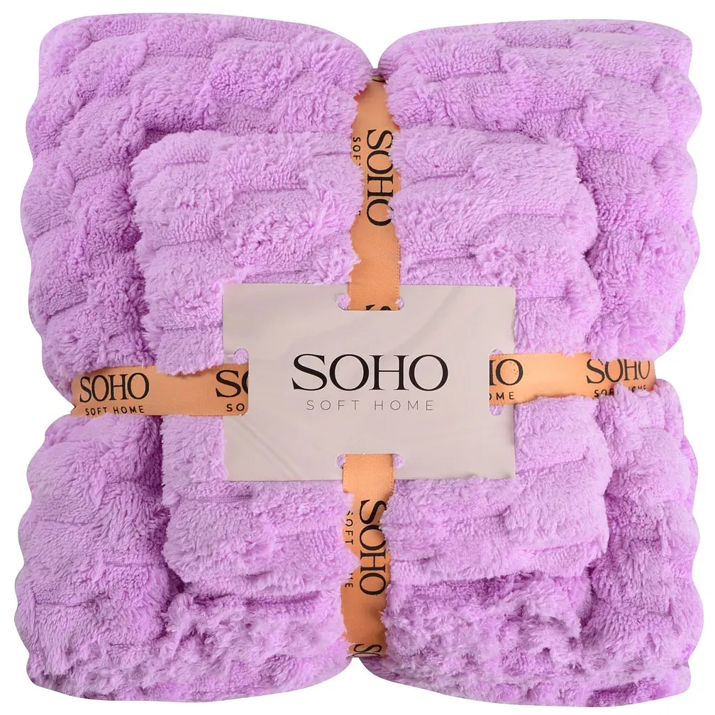 Набір рушників Soho Sote Lilac 35 х 75 см, 70 х 140 см - фото 2