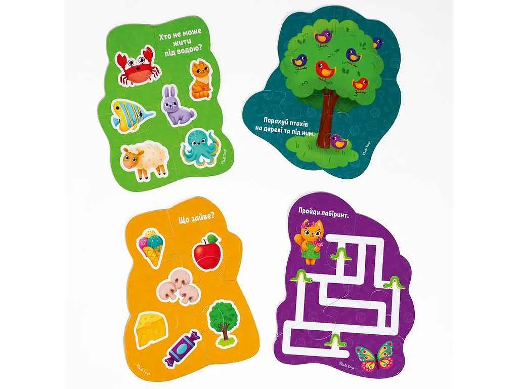 Пазли VLADI TOYS Малюк Зможе «Хатні улюбленці» VT1722-21 - фото 5