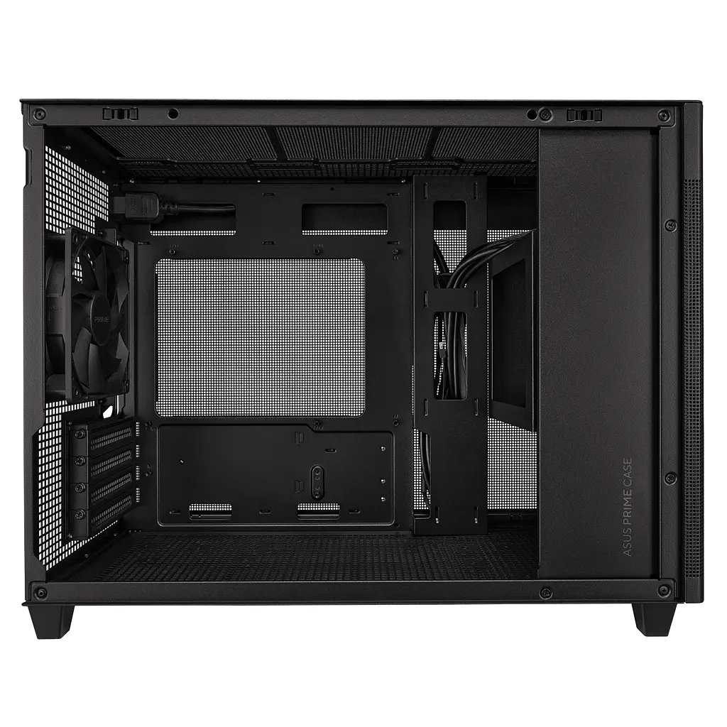 Корпус Asus Prime AP201 Black Tempered Glass без БЖ (90DC00G0-B39010) - фото 8