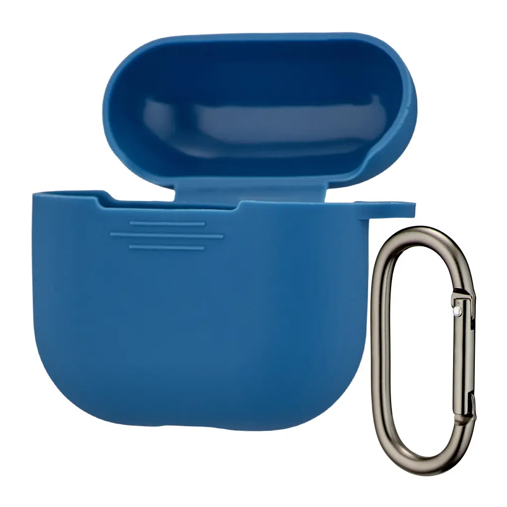 Чохол Silicone Case 1,2mm for AirPods 4 Dark синій