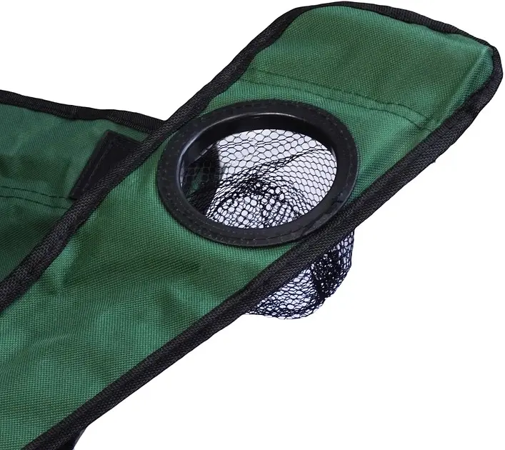 Крісло розкладне Supretto туристичне з підсклянником зелене (5046-10002) - фото 4