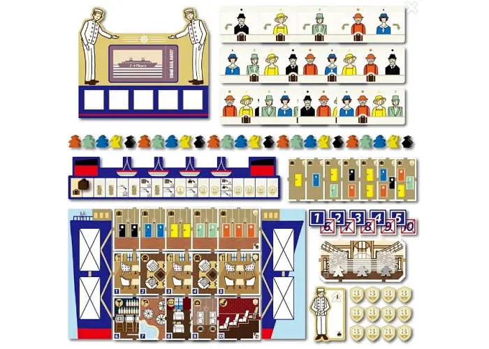 Настольная игра Asmodee Все на борт (Come Sail Away!) (укр.) (SASCSA0101UA) - фото 2