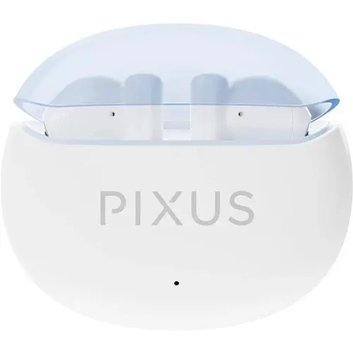 Навушники бездротові Space TWS, White, Bluetooth 5.3, мікрофон Pixus teh0028007 - фото 2