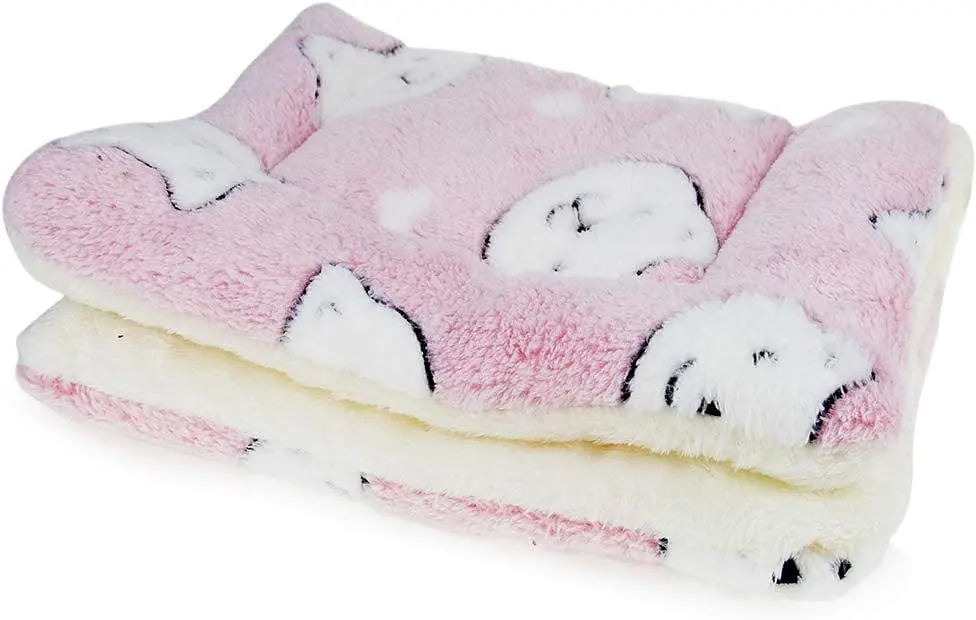 Плед для тварин Soft Pet Bed Cushion 60х80 см Pink Bear - фото 3