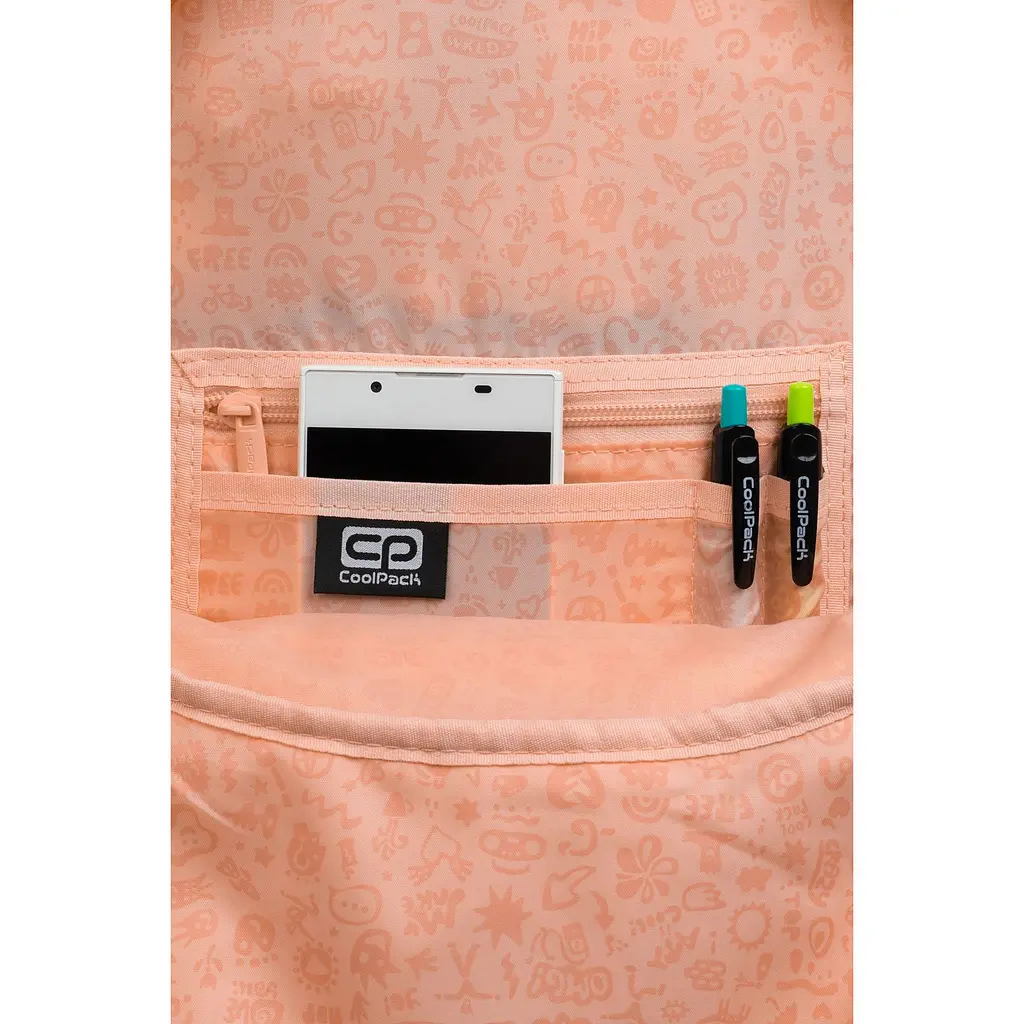 Рюкзак CoolPack Rіder Powder Peach, 24 л, 40x28x12 см (F109650) - фото 5