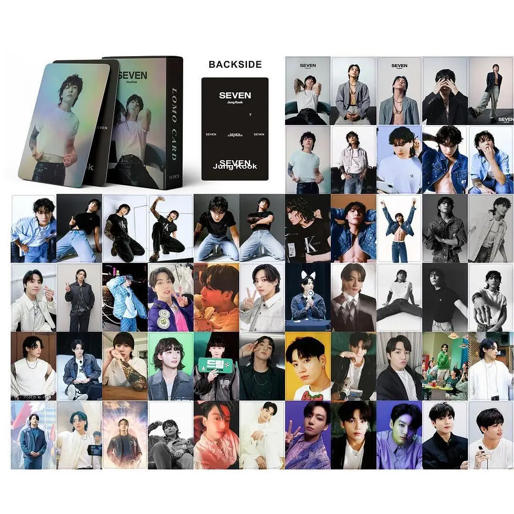 Ломо Карти Lomo Card China Beyond The Scene / BTS Jung Kook БТС Джонгук голографічні LС C BTS 04 - фото 2
