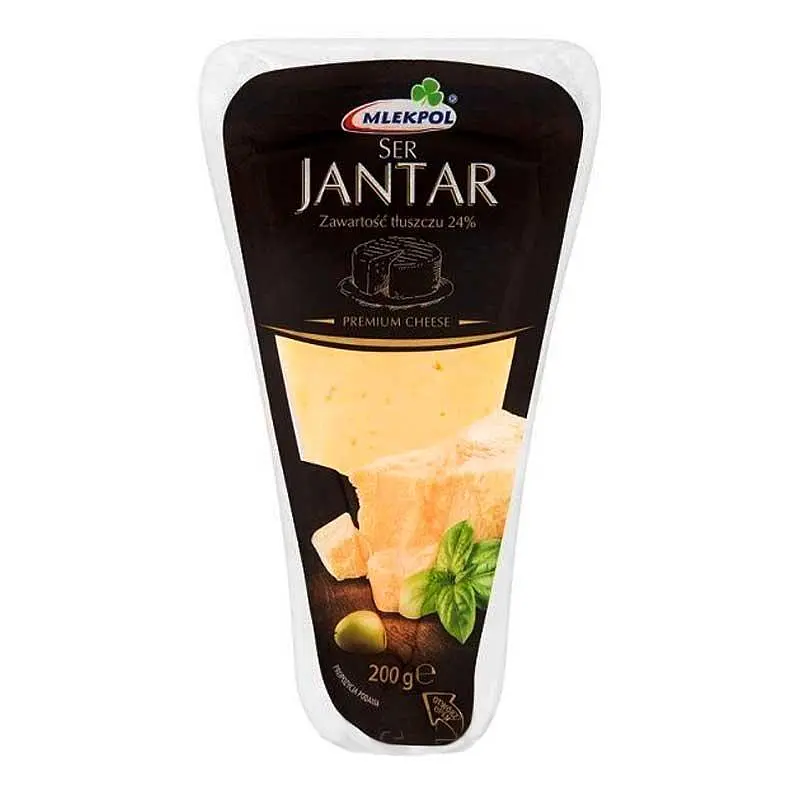 Сир твердий Mlekpol Ser Yantar 200 г