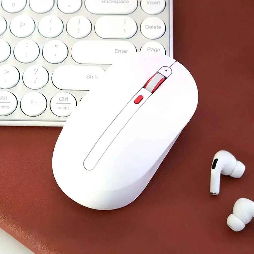 Миша MiiiW Mouse Mute Wireless White (MWMM01) [61057] - фото 6