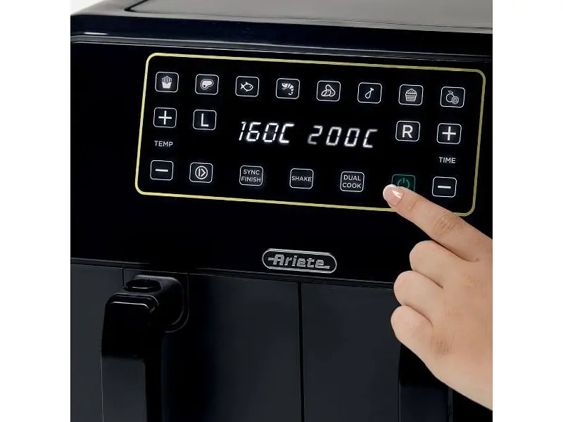 Мультипіч (аерофритюрниця) Ariete Airy Fryer Dual 4623/00 - фото 8