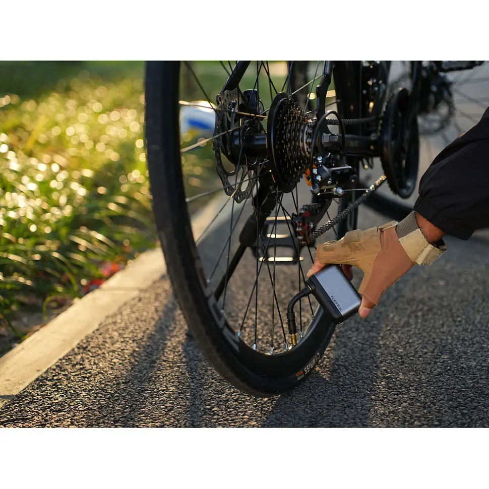 Велосипедний міні насос електричний Flextail Tiny Bike Pump Pro, 120 PSI - фото 43