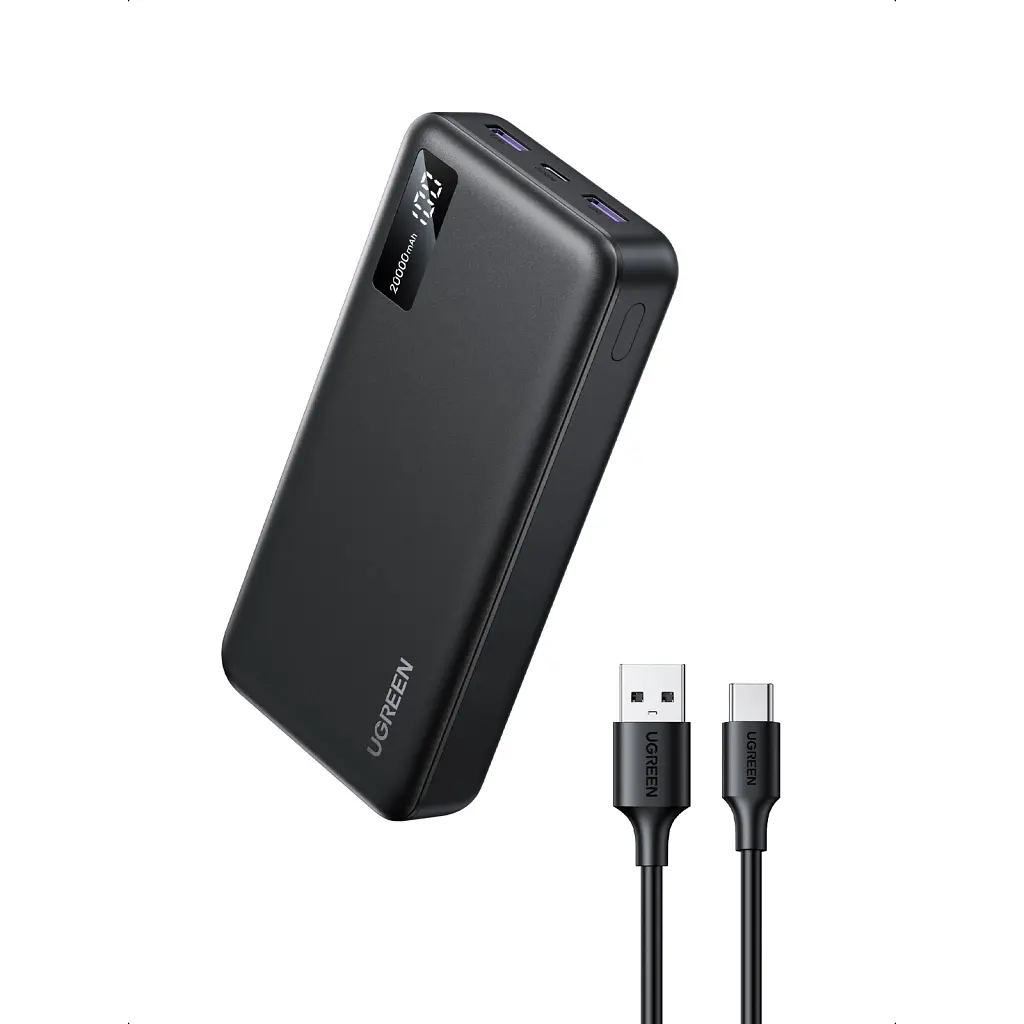 Батарея універсальна Ugreen 20000mAh 20W Two-way Fast Charging (PB312 25683) - фото 4