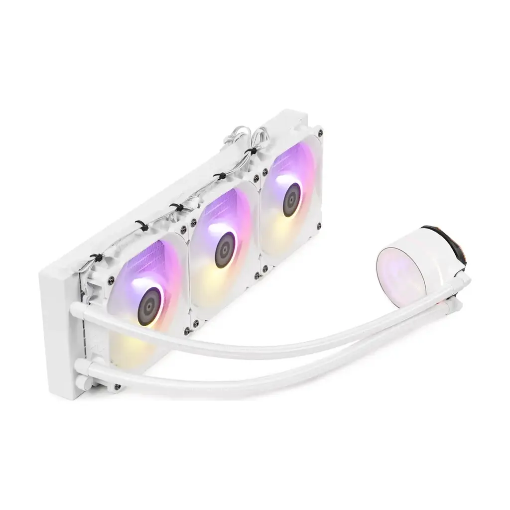Система рідинного охолодження Qube ZT-360 white - фото 3