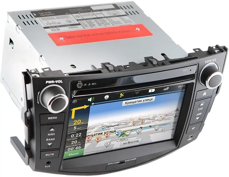 Автомагнітола штатна XPRO RAV4 2006-2012 Чорний (MER-12591_8118) - фото 2