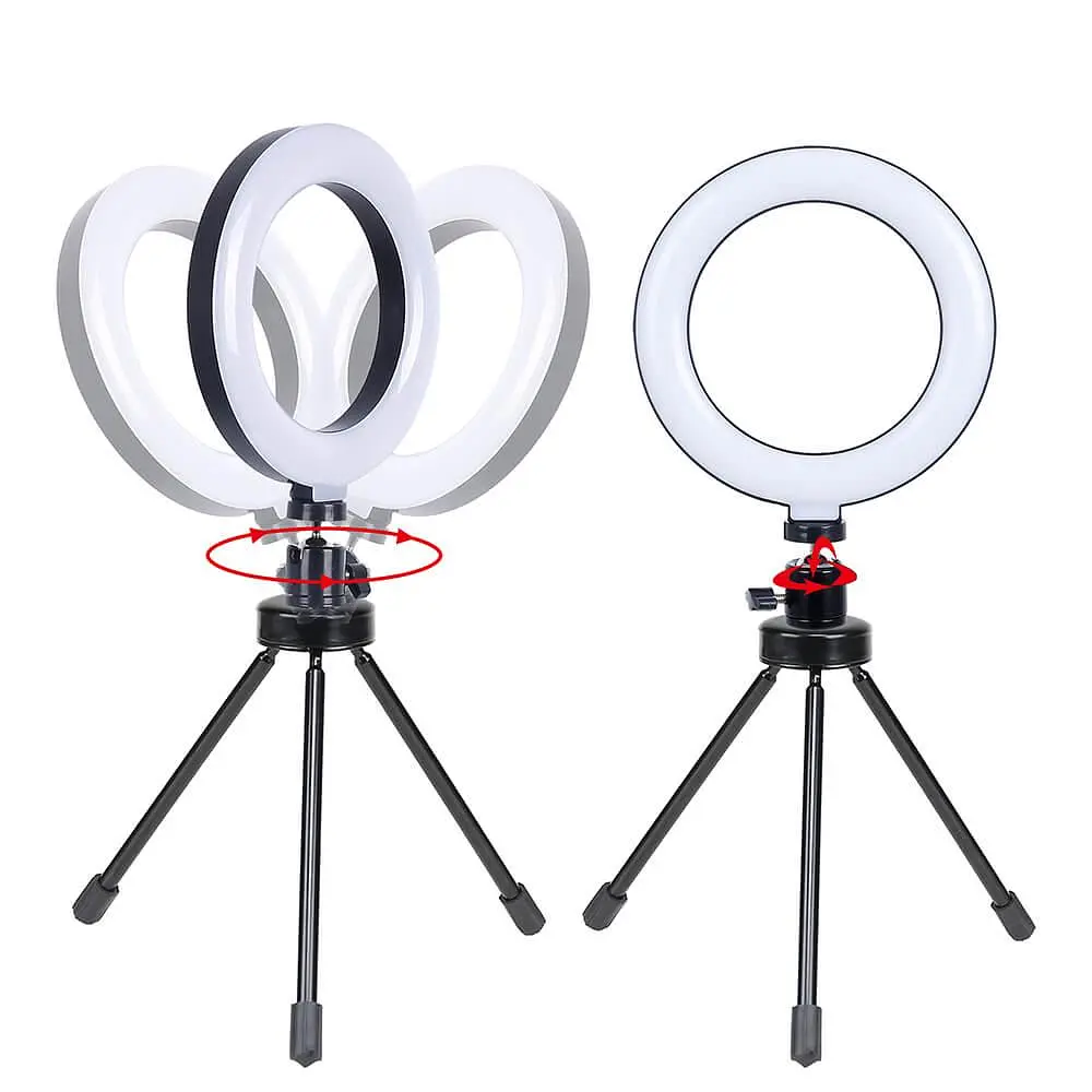 Тримач GRAND з кільцевим освітленням Bluetooth 6" MY100 (Kit3) 12cm Stand + 83cm Selfie Stick - фото 3