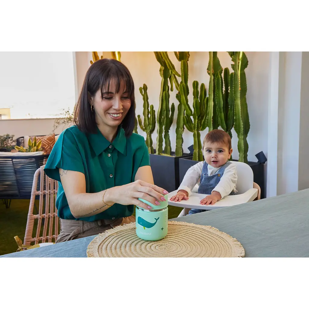 Термос для їжі Miniland Ocean Whale 280 мл (89617) - фото 6