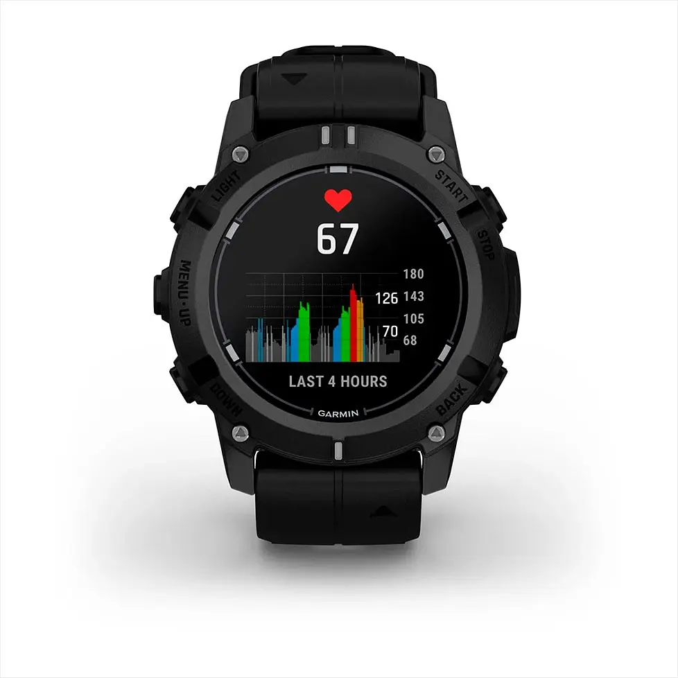 Смарт-годинник Garmin Descent G2 Black with Black Silicone (010-02986-13) - фото 3