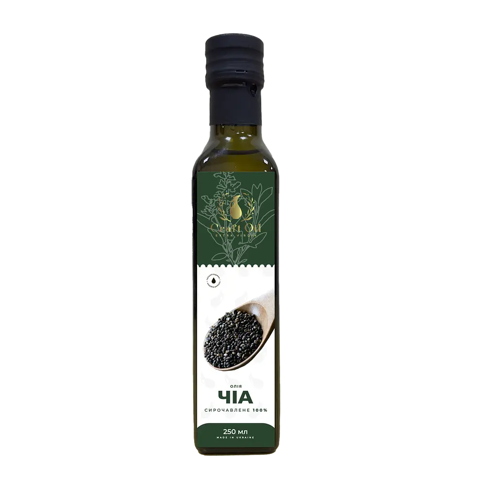 Олія чіа холодного віджиму Craft Oil 250 мл (2445279334)