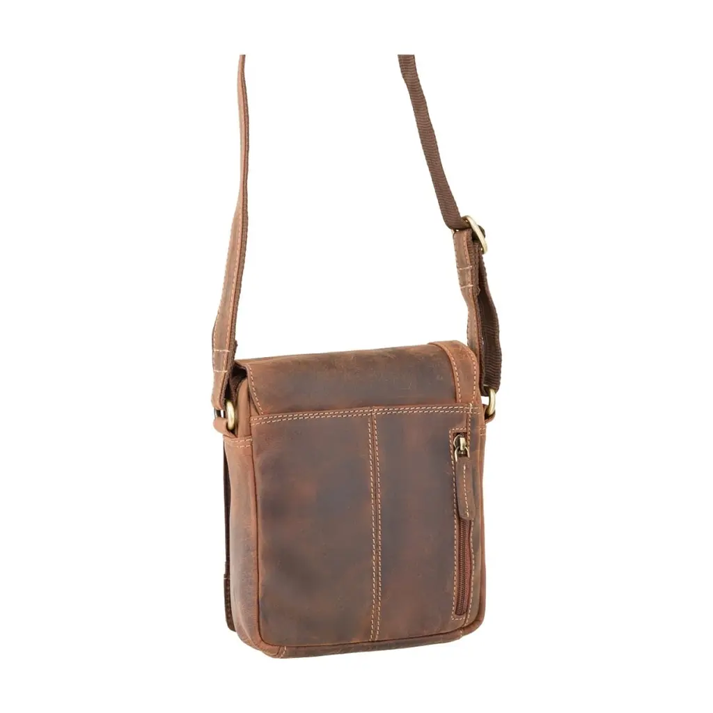 Сумка Visconti S7 Messenger Bag A5 Oil Tan (S7 OIL TAN) - фото 3