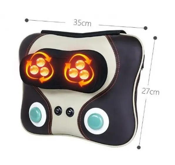 Гібридна масажна подушка Lumbar Vertebra Massage Machine B51 для всього тіла - фото 2
