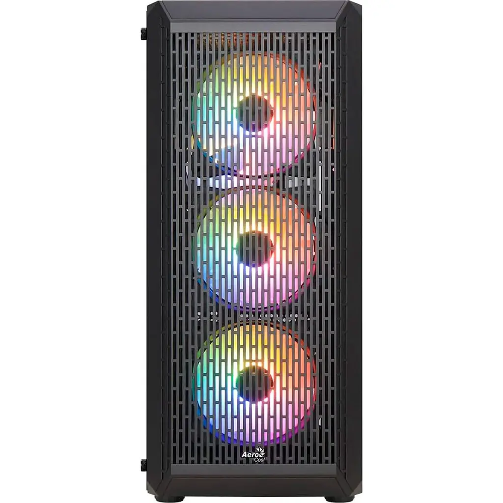 Корпус Aerocool Beam Black Beam-G-BK-v2 [101559] - фото 4