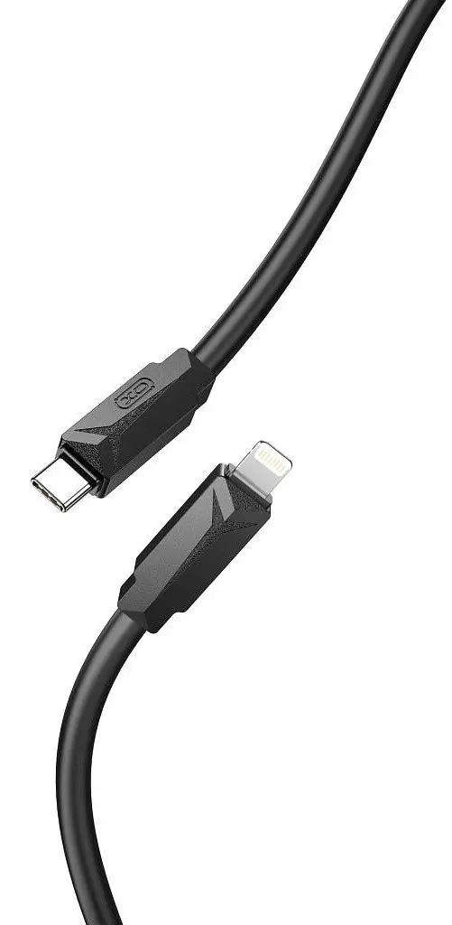 USB Кабель XO NB-Q233A Type-C-Lightning 27W 3A 1.0m Чорний