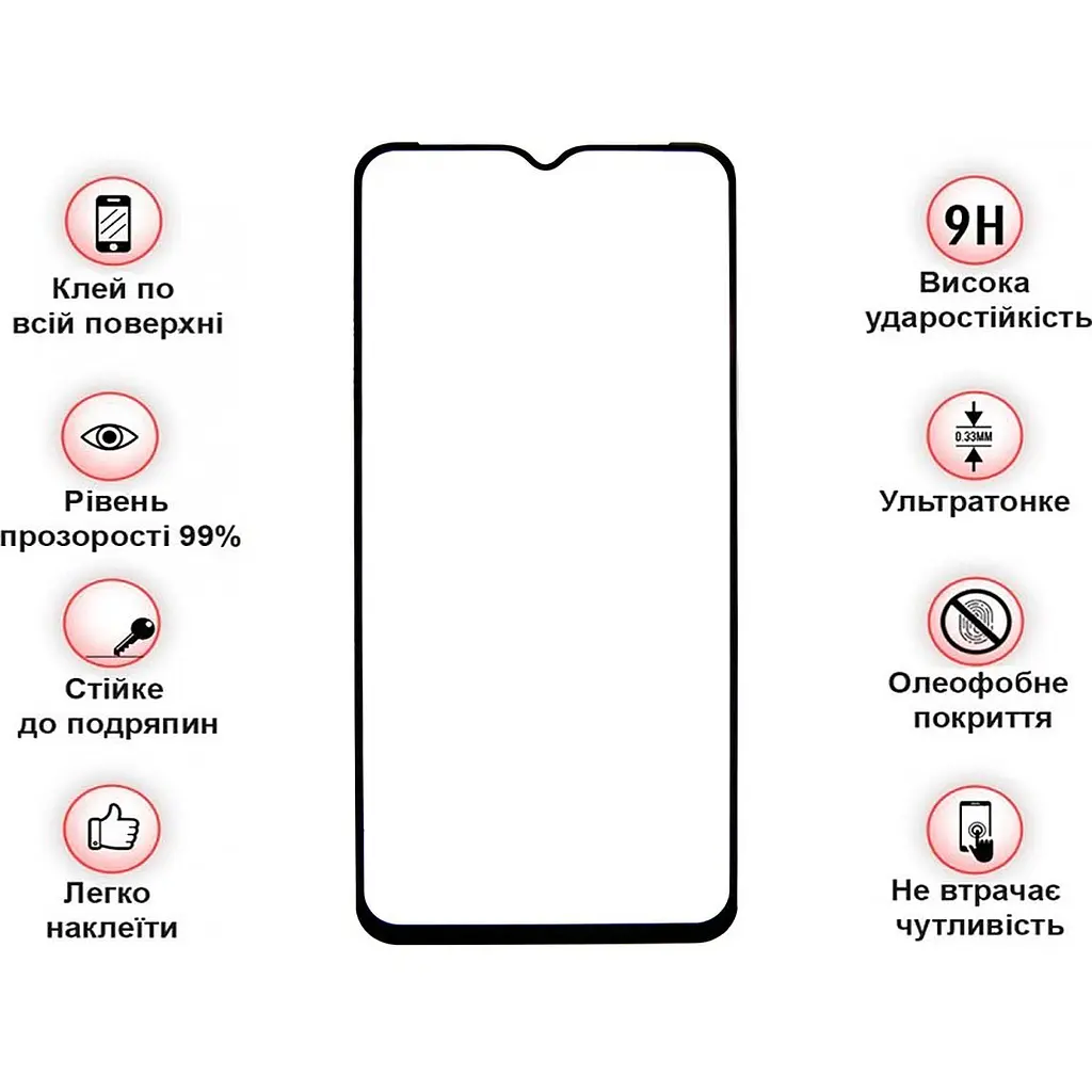 Защитное стекло BeCover для Ulefone Armor 21 Black (712133) - фото 3