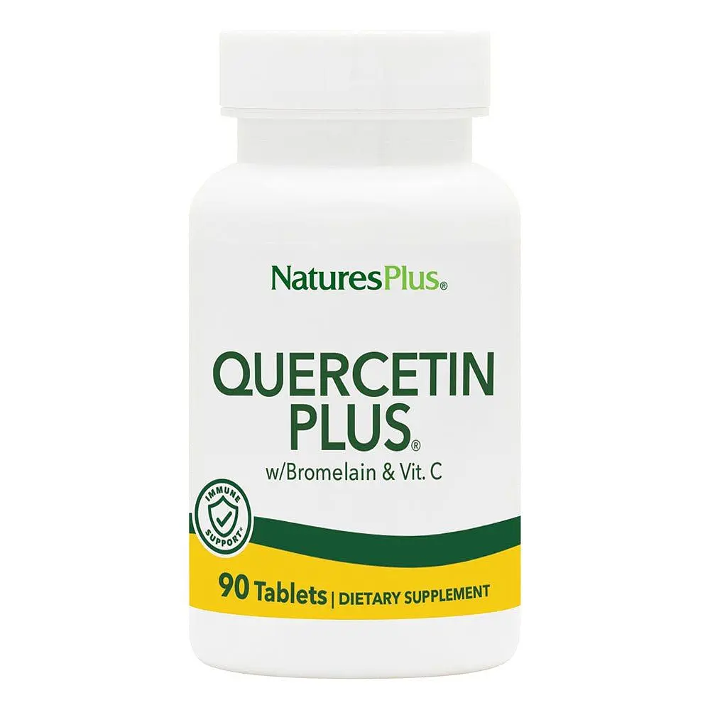 Кверцетин, Quercetin Plus, 90 таблеток Nature's Plus vit0001791