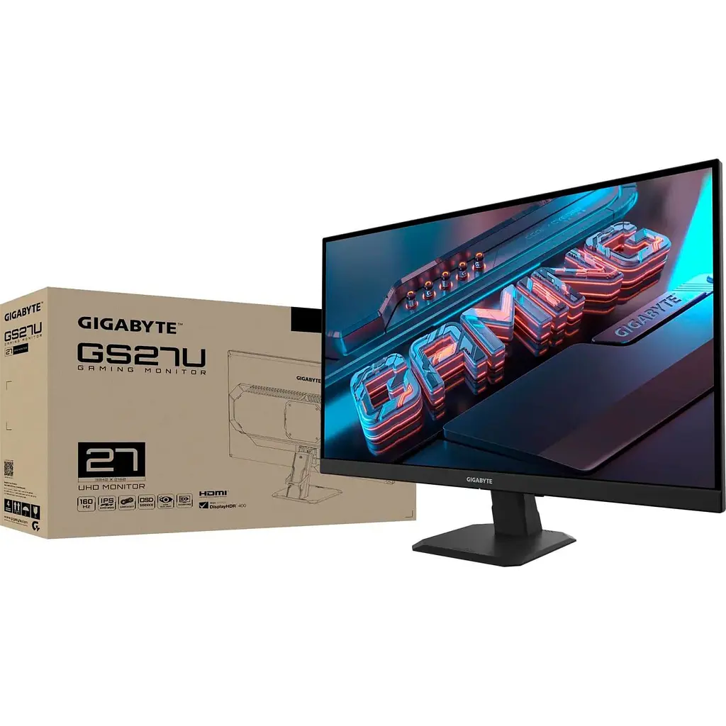 Монітор 27" Gigabyte GS27U Gaming Monitor UHD IPS 160Hz (GS27U Gaming Monitor) - фото 11