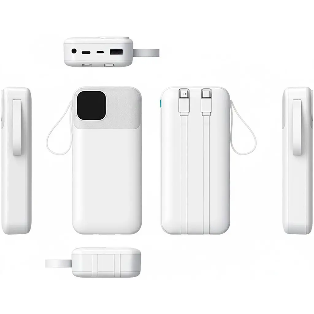 Повербанк TheGeneral Voltix 20000 mAh білий (40012819-08) - фото 4