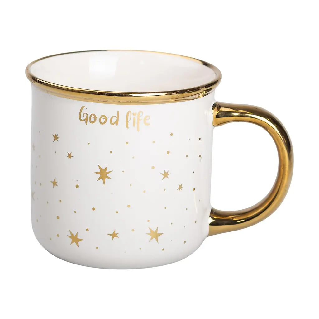 Чашка порцелянова Good life 320 мл, білий Liling Rongxiang Ceramic RX-N231506W - фото 13