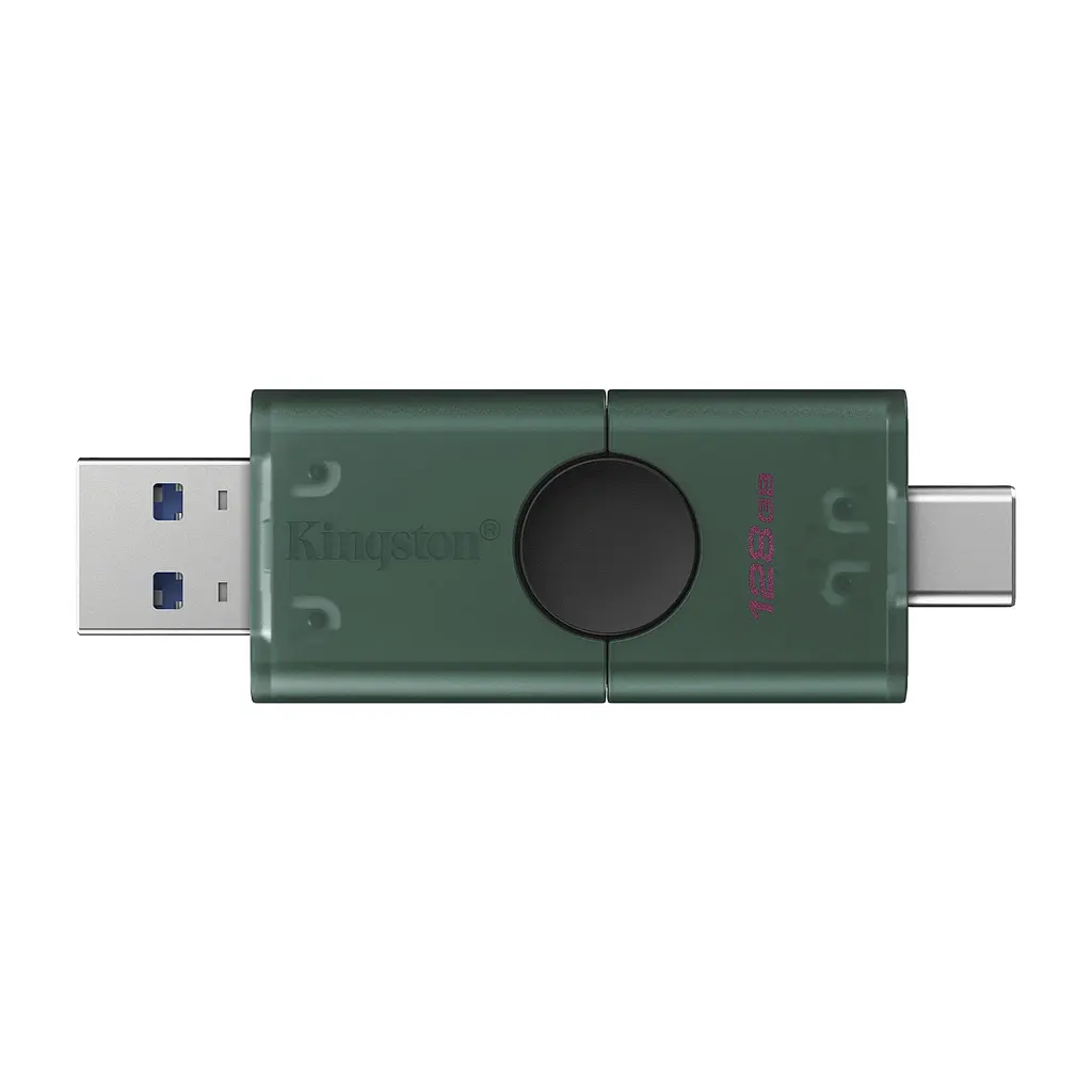 Накопитель 128GB USB 3.2 Type-A+Type-C DT DuoG2 Kingston teh0013423 - фото 2