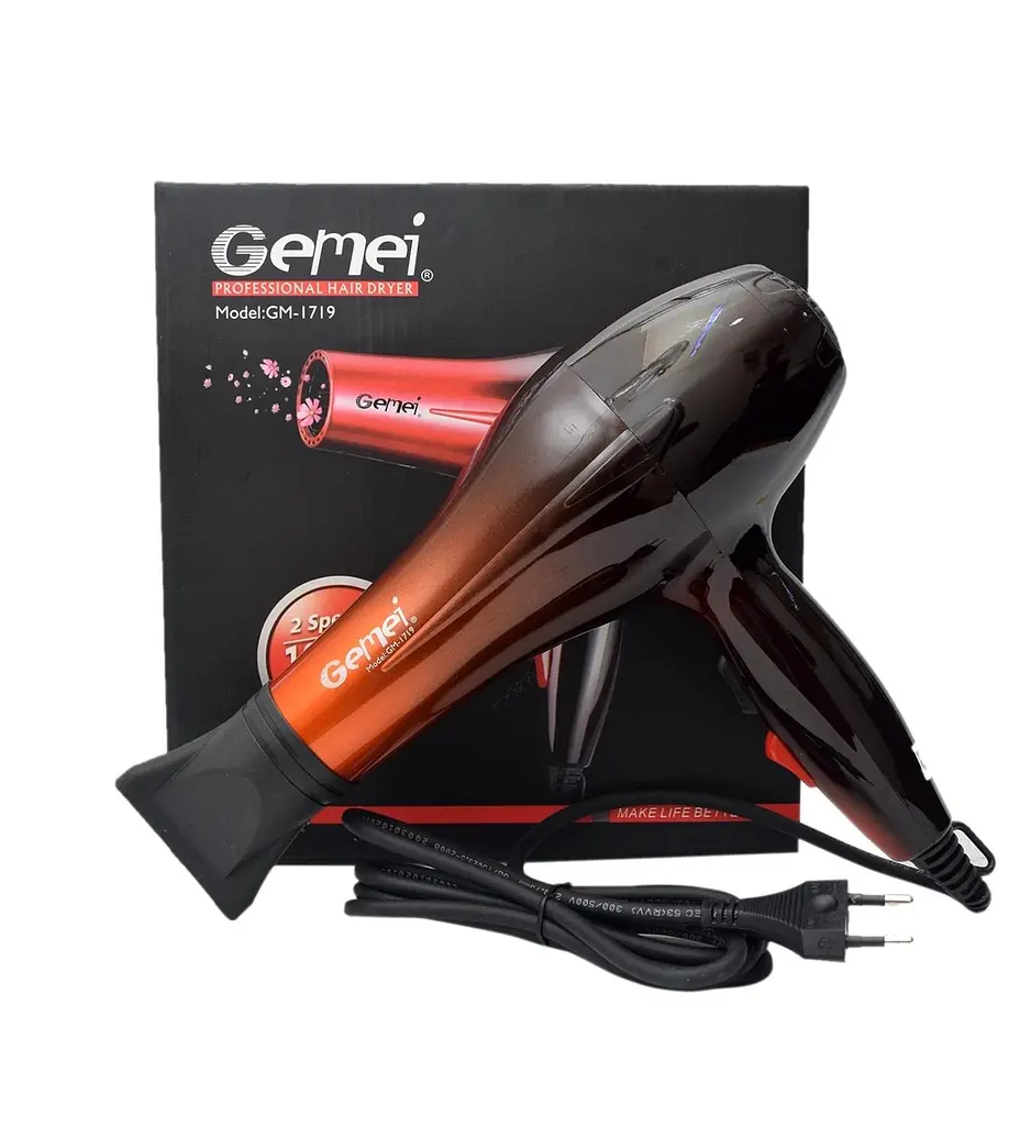 Фен для волосся Hair Dryer Gemei GM-1719 - фото 4