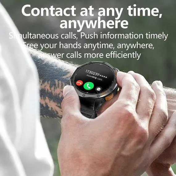 Розумний смарт годинник UWatch Smart GPS Max 2 ремінці Камуфляж (2385974023) - фото 6