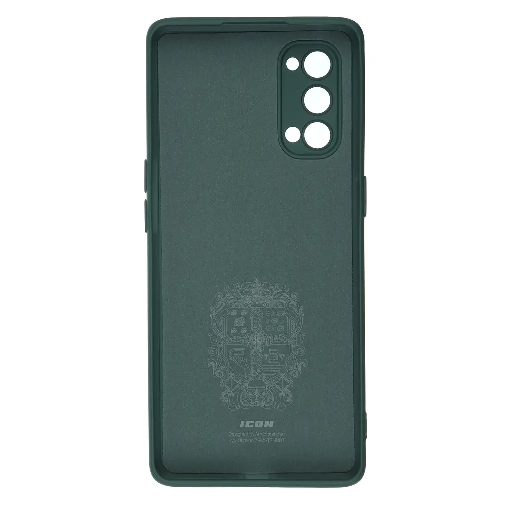 Чехол ArmorStandart ICON для OPPO Reno4 Pro 5G Camera cover Pine Green (ARM57176) - фото 2