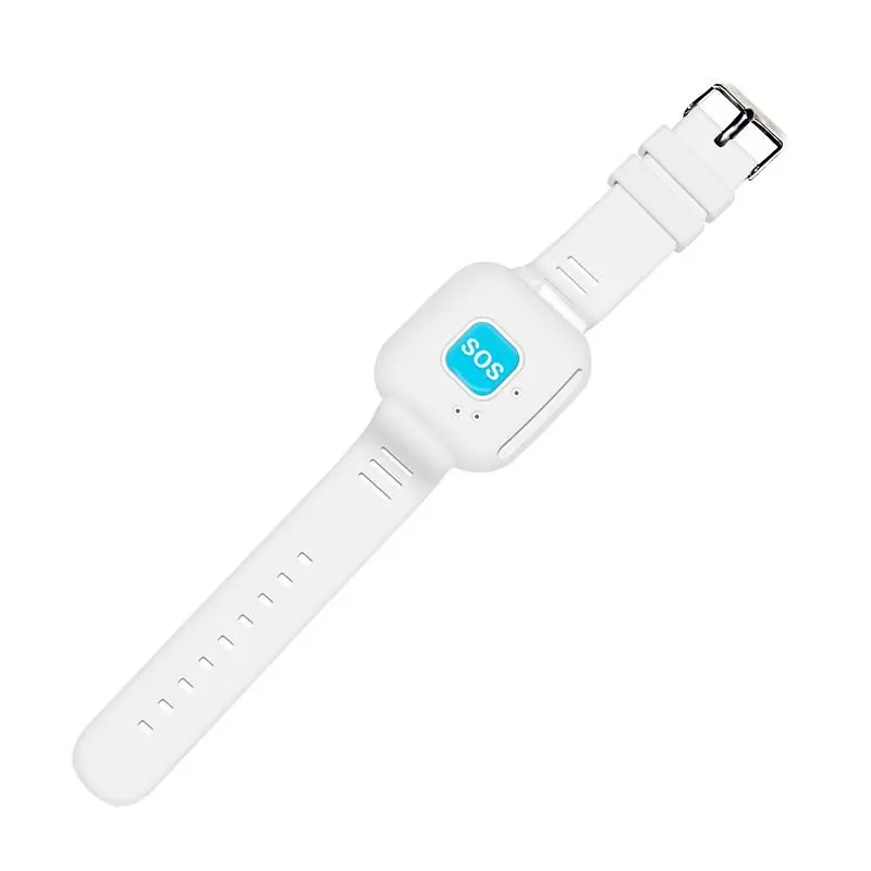 Персональный портативный GPS трекер для детей Badoo Security V28 с кнопкой SOS, голубой (100367) - фото 5