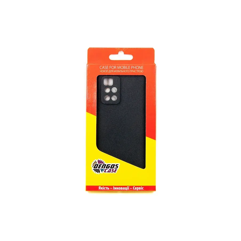 Чохол до мобільного телефона Dengos Carbon Xiaomi Redmi 10 black (DG-TPU-CRBN-134) - фото 4