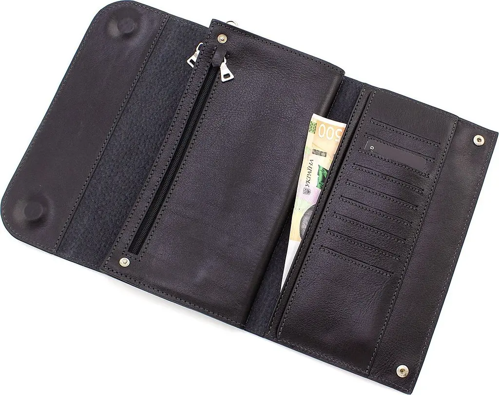 Мужской кожаный клатч GRANDE PELLE 22,5х13х4 см sum0023149 - фото 10