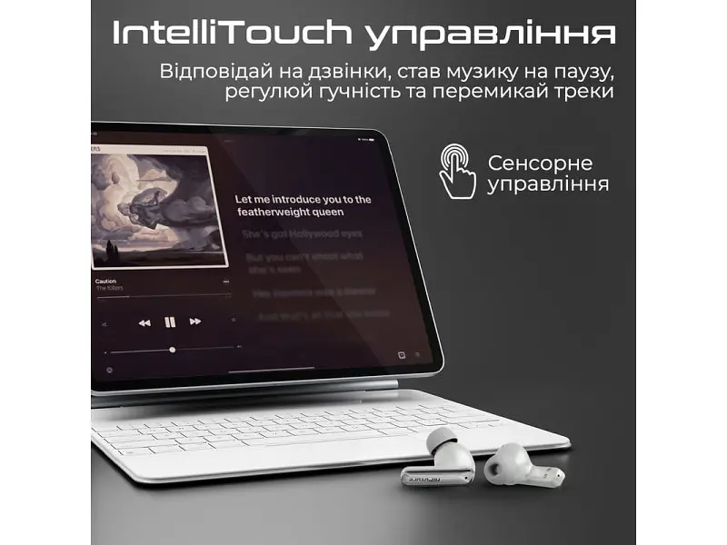 Навушники TWS HiFuture SonicAir Black (sonicair.black) - фото 8