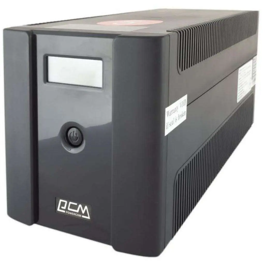 Джерело безперебійного живлення Powercom 1500 ВА / 900 Вт / 7.2 А*ч (RPT-1500AP (SCHUKO)) - фото 4