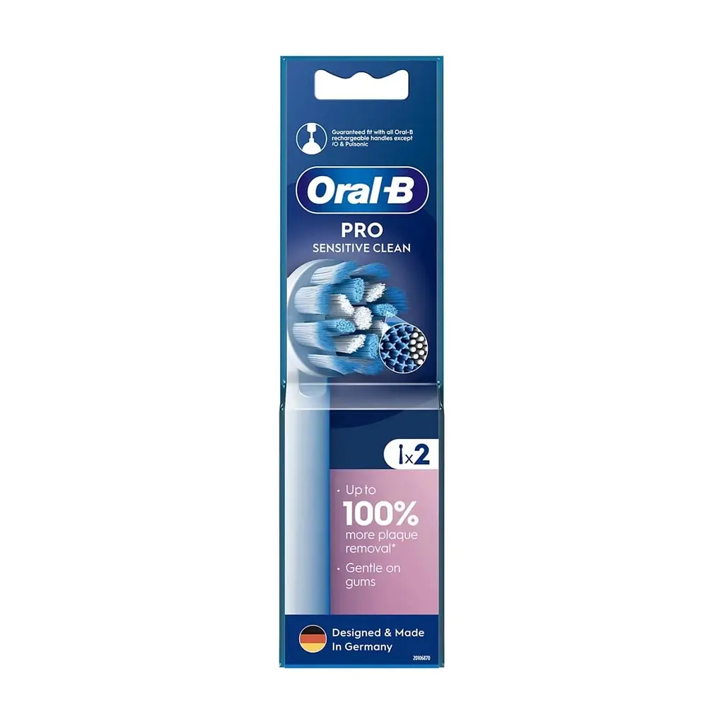 Насадка для зубної щітки Oral-B Sensitive Clean EB60X (2) (8006540847923) - фото 3