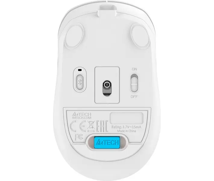 Мышь A4Tech Fstyler FG10CS Air (Grayish White) USB - фото 9