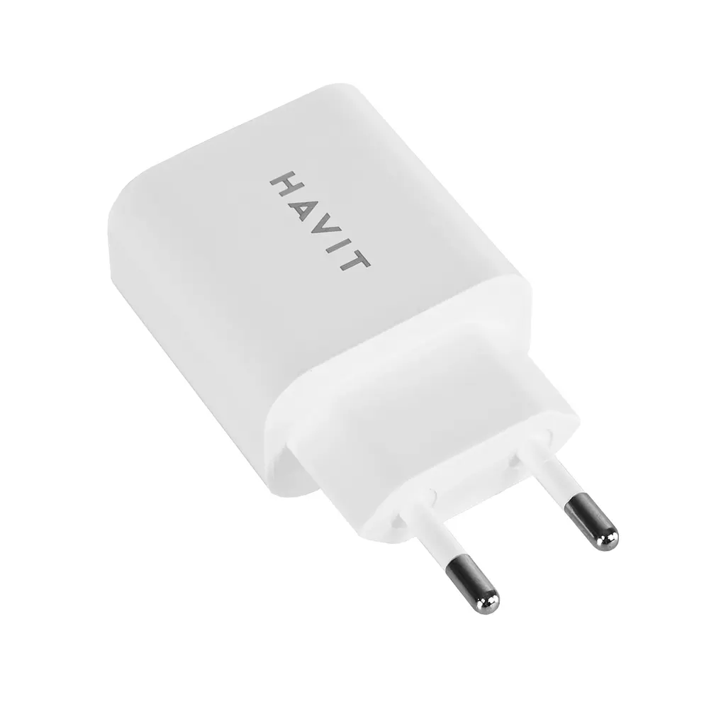 Зарядний пристрій Havit 20W USB та Type-C білий (HV-UCP007) - фото 6