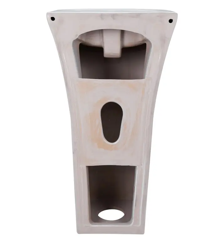 Раковина Qtap Crow підлогова без донного клапана QT0511G315WN - фото 4