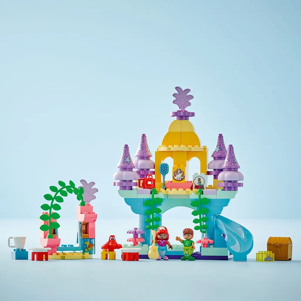 Конструктор LEGO DUPLO Disney Волшебный подводный дворец Ариэль 116 деталей (10435) - фото 5