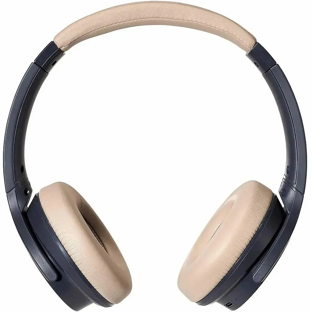 Навушники Audio-Technica ATH-S220BT Navy/Beige(ATH-S220BTNBG) - фото 2