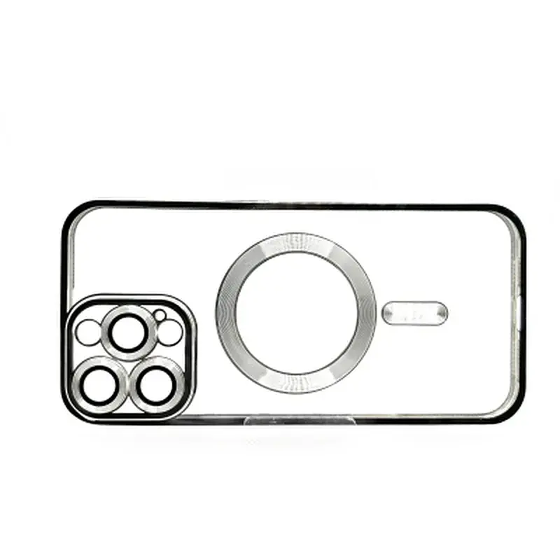Чохол до мобільного телефона BeCover TPU Chrome Case (MagSafe) для Apple iPhone 16 Pro Silver (712083) - фото 4