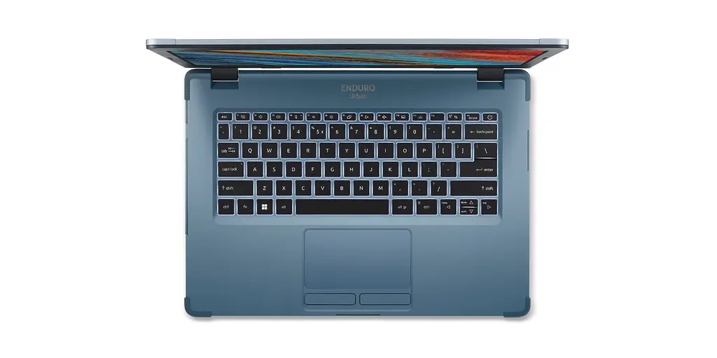 Ноутбук Acer Enduro Urban N3 Lite 14' FHD IPS, Intel i3-1215U, 8GB, F256GB, UMA, Lin, синій (NR.R28EU.001) - фото 5