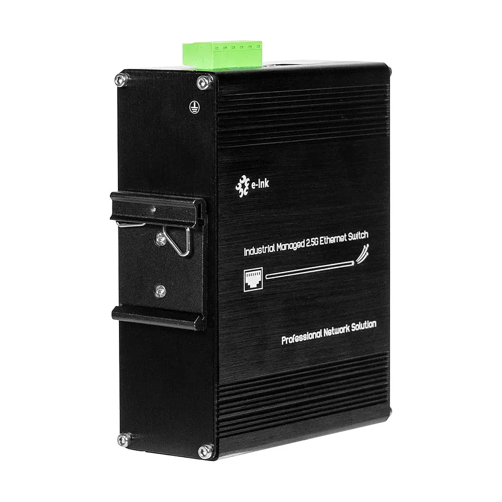 PoE-комутатор 10-портовий керований L2+ E-LINK LNK-IMC208-2.5GPM-SFP+ 2.5G з 8 портами PoE, 240W (73-00139) - фото 7