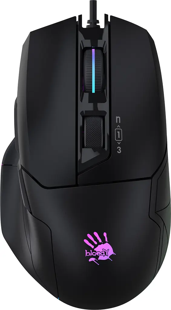 Миша A4Tech Bloody W70 Max USB stone black - фото 5