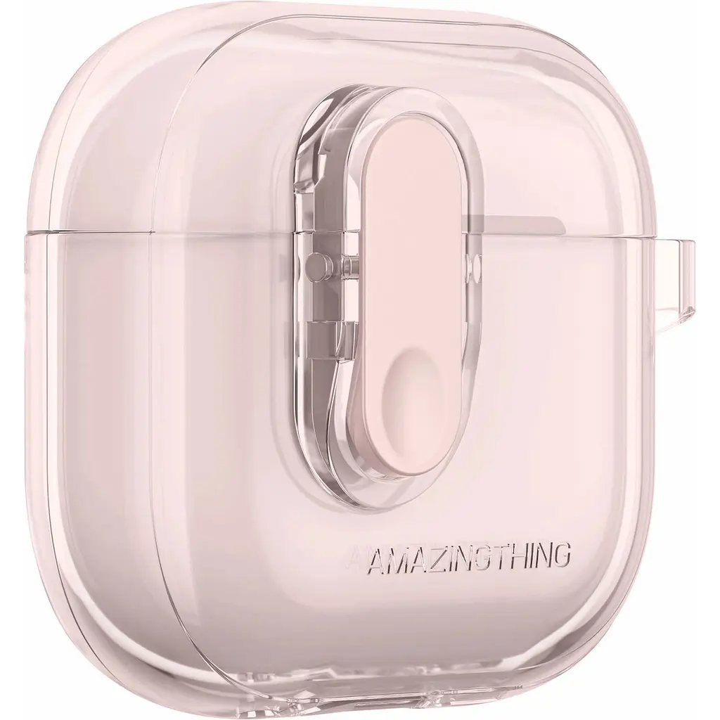 Чохол AmazingThing Minimal Click Case для AirPods 4 Pink [143235] - фото 4